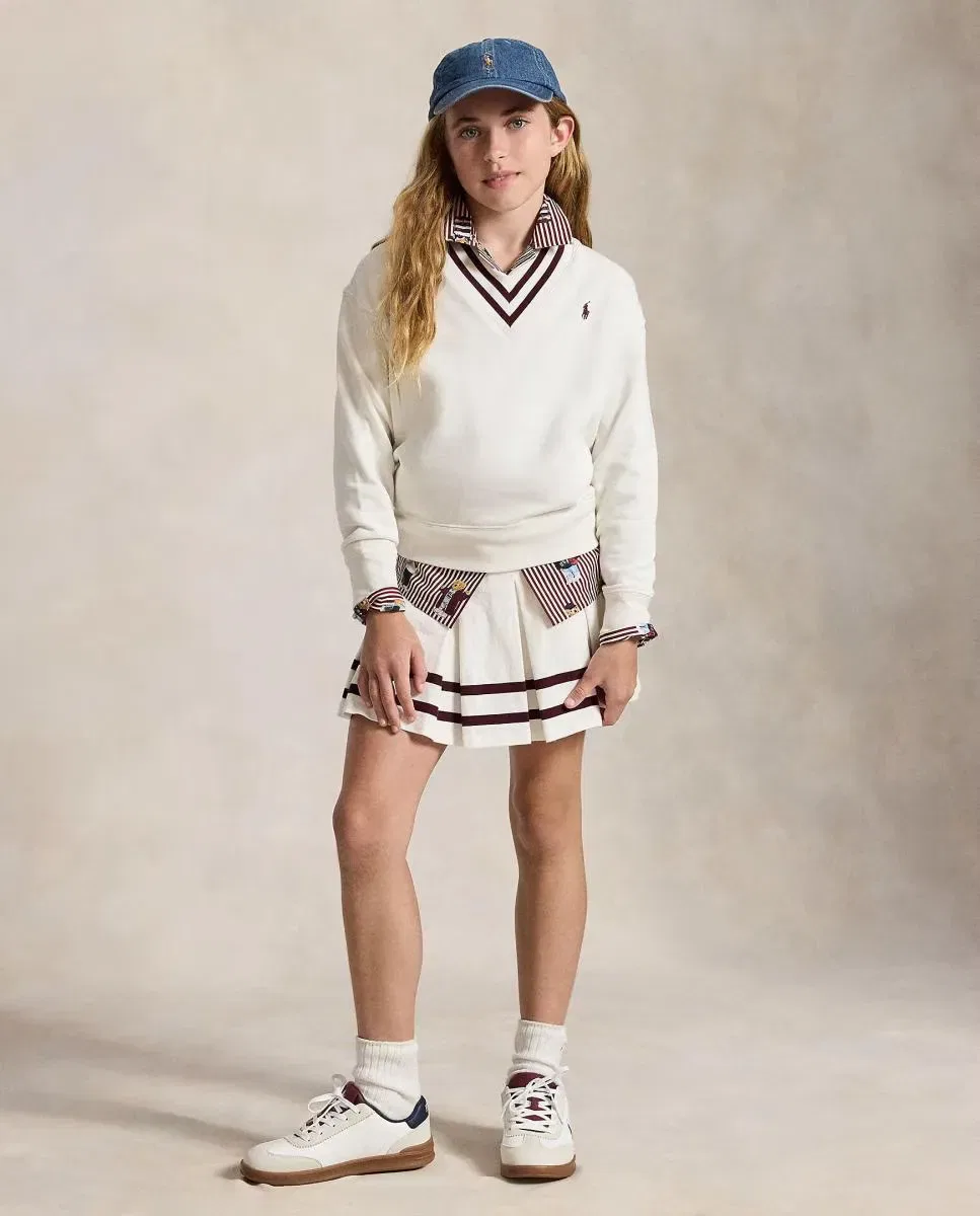 Детская толстовка для девочек из флиса Polo Ralph Lauren, Crudo