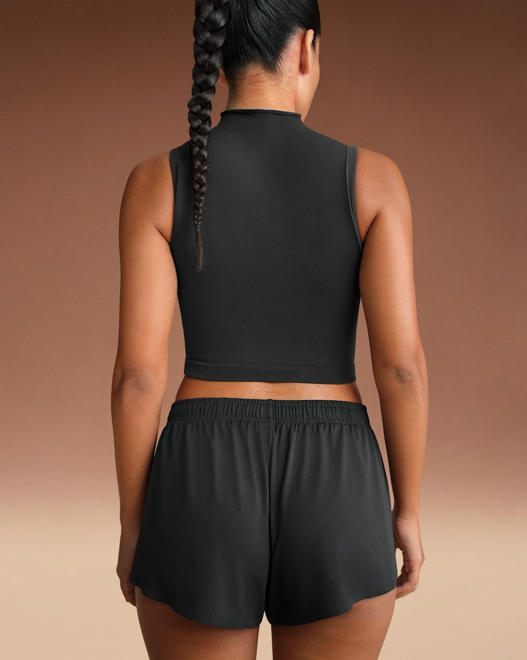 Шорты NikeSKIMS Airy Women's Mini, черный — фото 3