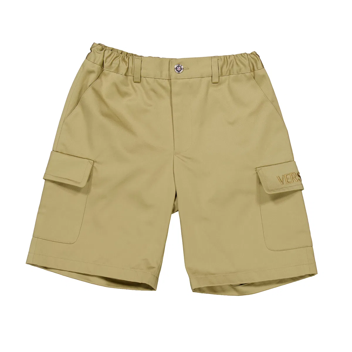 Шорты карго с логотипом Versace Young Versace, Beige/Beige