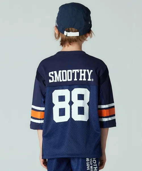 Детская футболка с принтом Football Tee Smoothy, Белый — фото 4