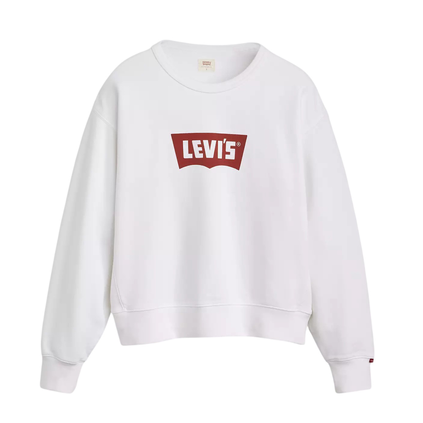 Свитшот Levi's Premium Graphic Iconic Heritage Crewneck,  белый