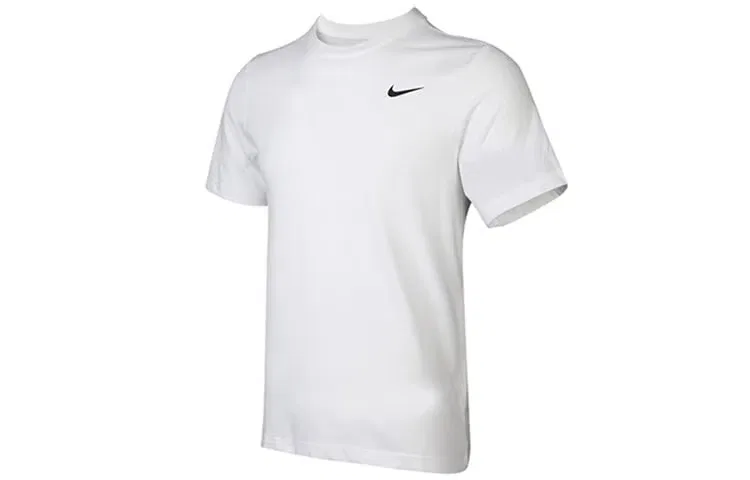 Футболка тренировочная с коротким рукавом Dri-Fit Nike, белый