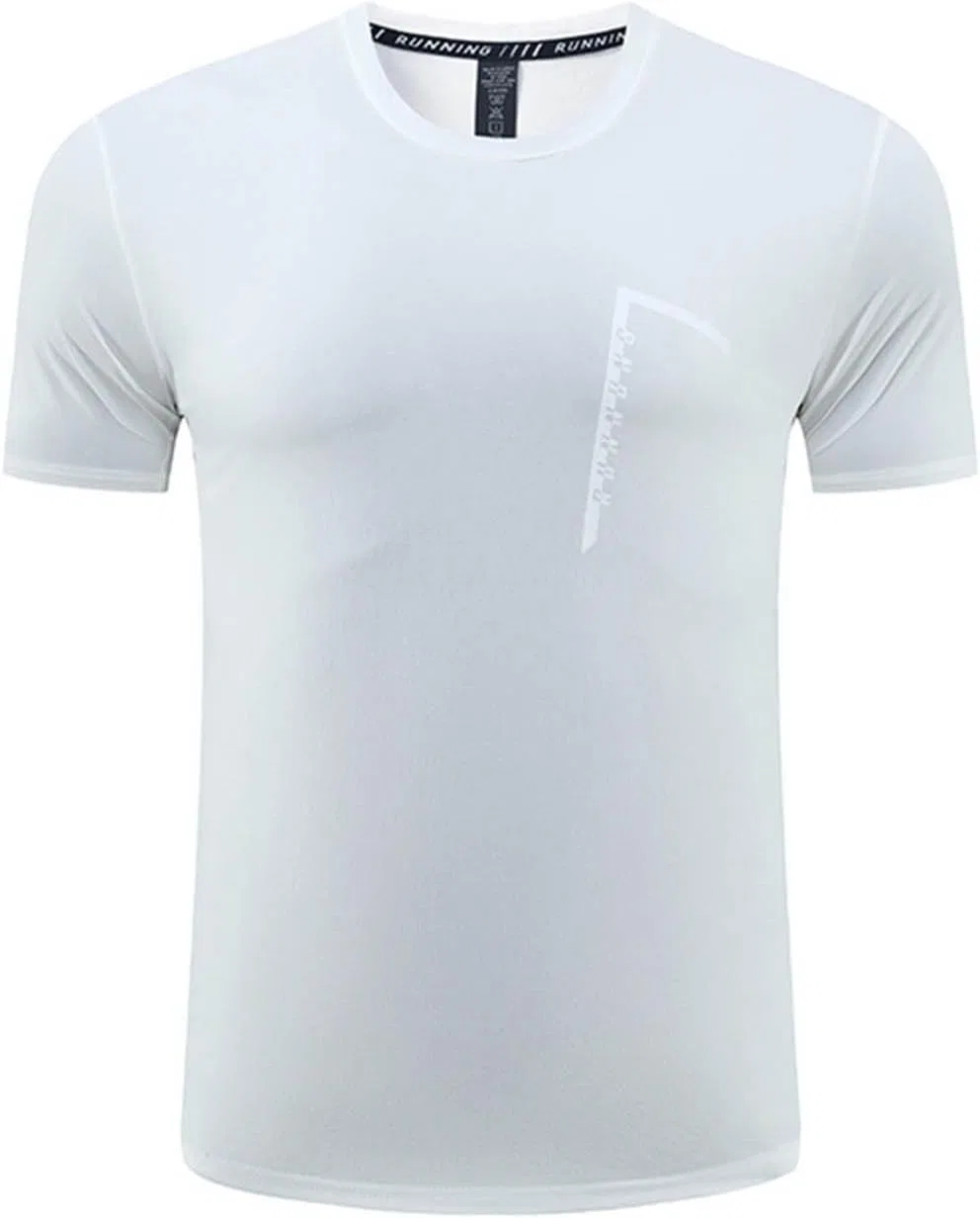 Мужская компрессионная футболка для тренировок с технологией Cool Dry, White