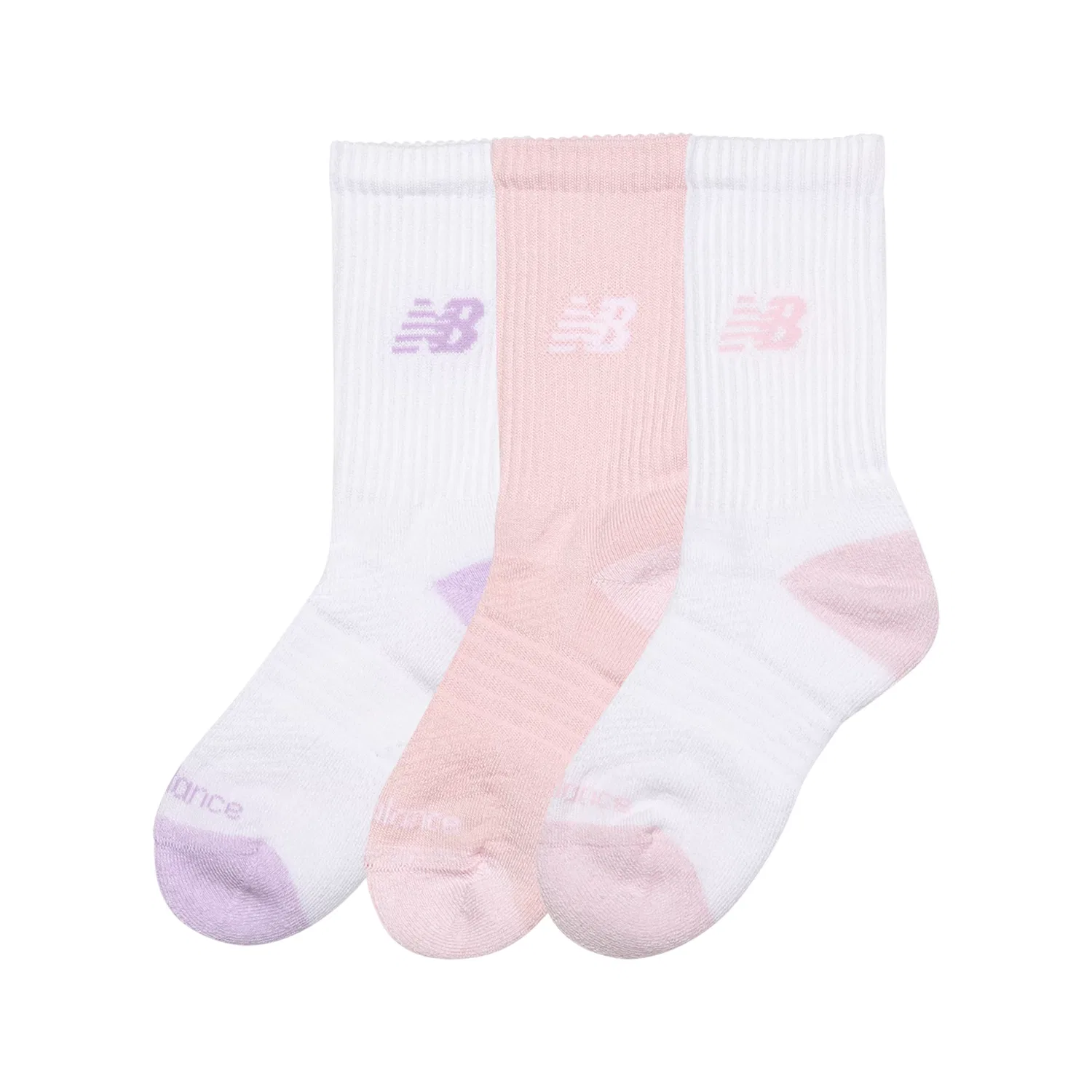 Детские носки New Balance Rose Sugar With White — фото 2
