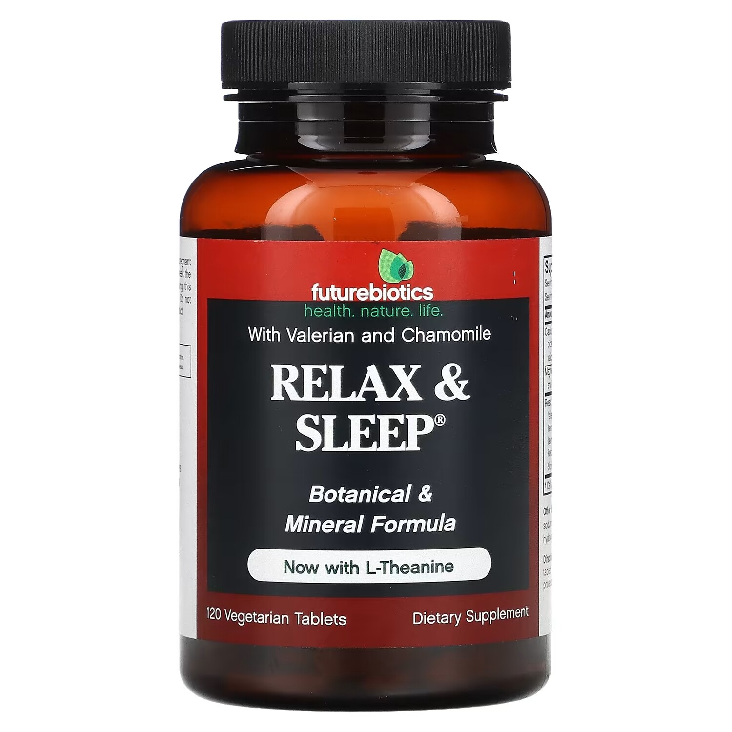 

FutureBiotics Relax & Sleep для отдыха и сна,120 вегетарианских таблеток