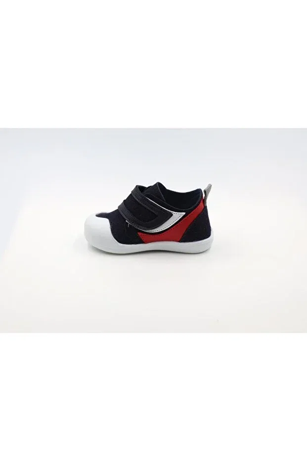 Детская ортопедическая обувь для первых шагов Macco Shoes, Navy Blue — фото 3