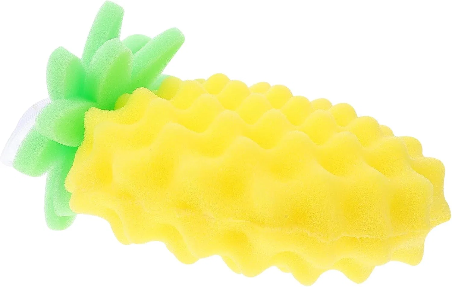 Детская банная губка-ананас, Amosfun, 1 шт, 17.5x13.5x4.5 см, Gelb