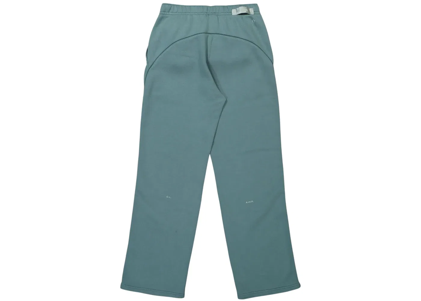 Мужские штаны из флиса с моделью Pants Nike, Mineral Slate — фото 2