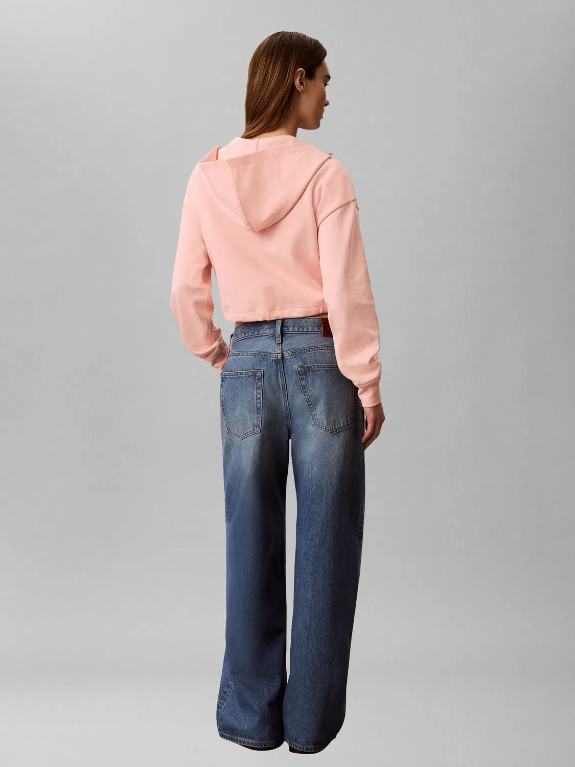Худи Calvin Klein, розовое — фото 2