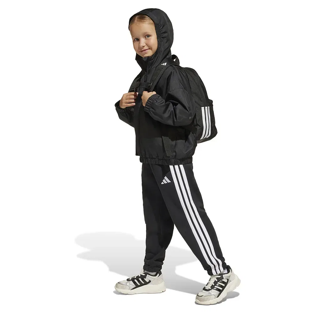 Куртка флисовая Adidas, черный — фото 4