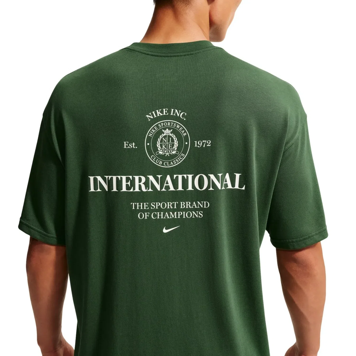Мужская футболка T-Shirt 'Fir Green' Nike, Fir/Green — фото 2