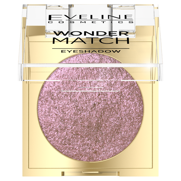 

Тени для век 06 розово-гламурный, 3 г Eveline Cosmetics Wonder match, цвет 06 rose glam