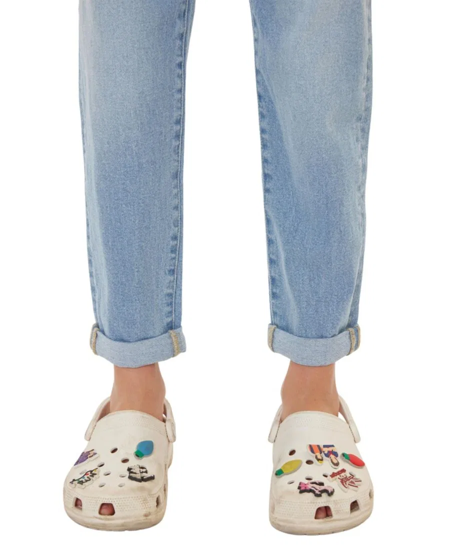 Джинсы mom fit с tapered кроем Halo Mini Mom Jeans KanCan, Light Wash — фото 4