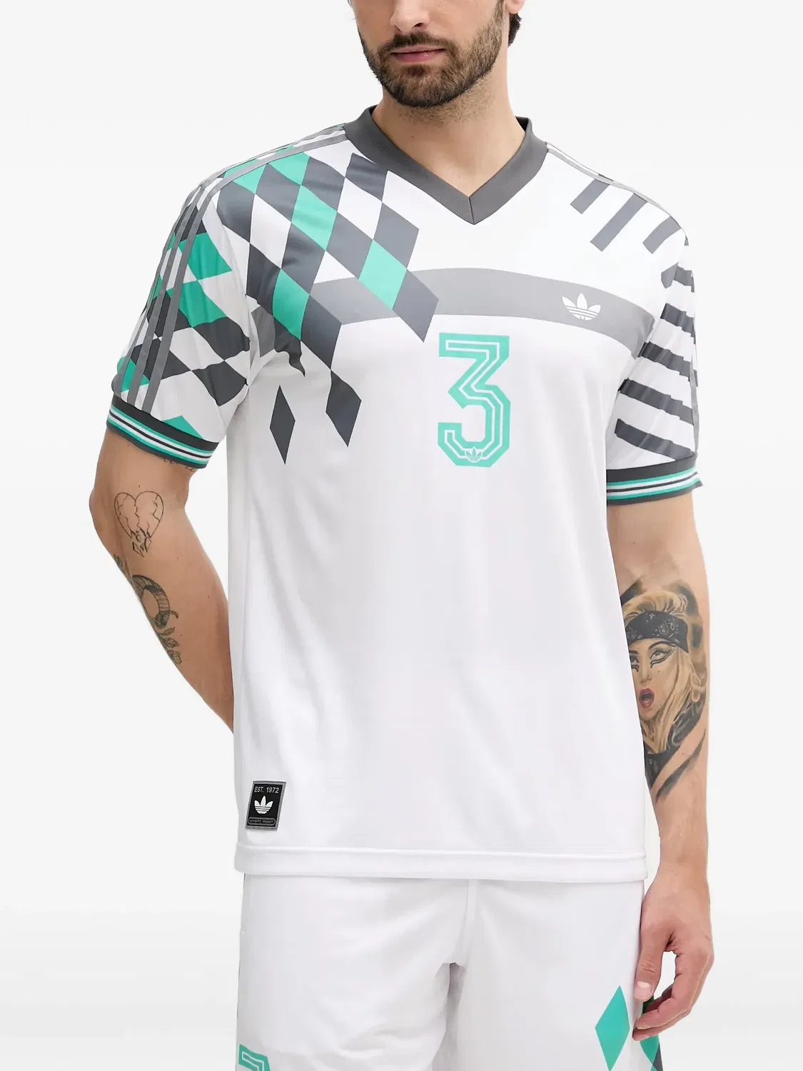 Футболка Nuwave 90s белая Adidas, белый