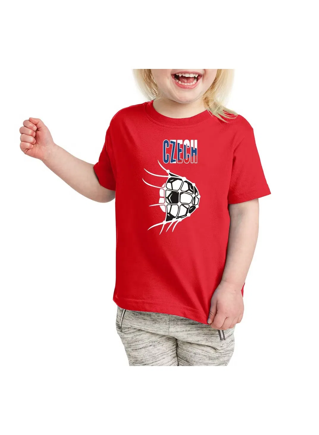 Футболка с коротким рукавом Czechia Printshop4Me, дизайн 2