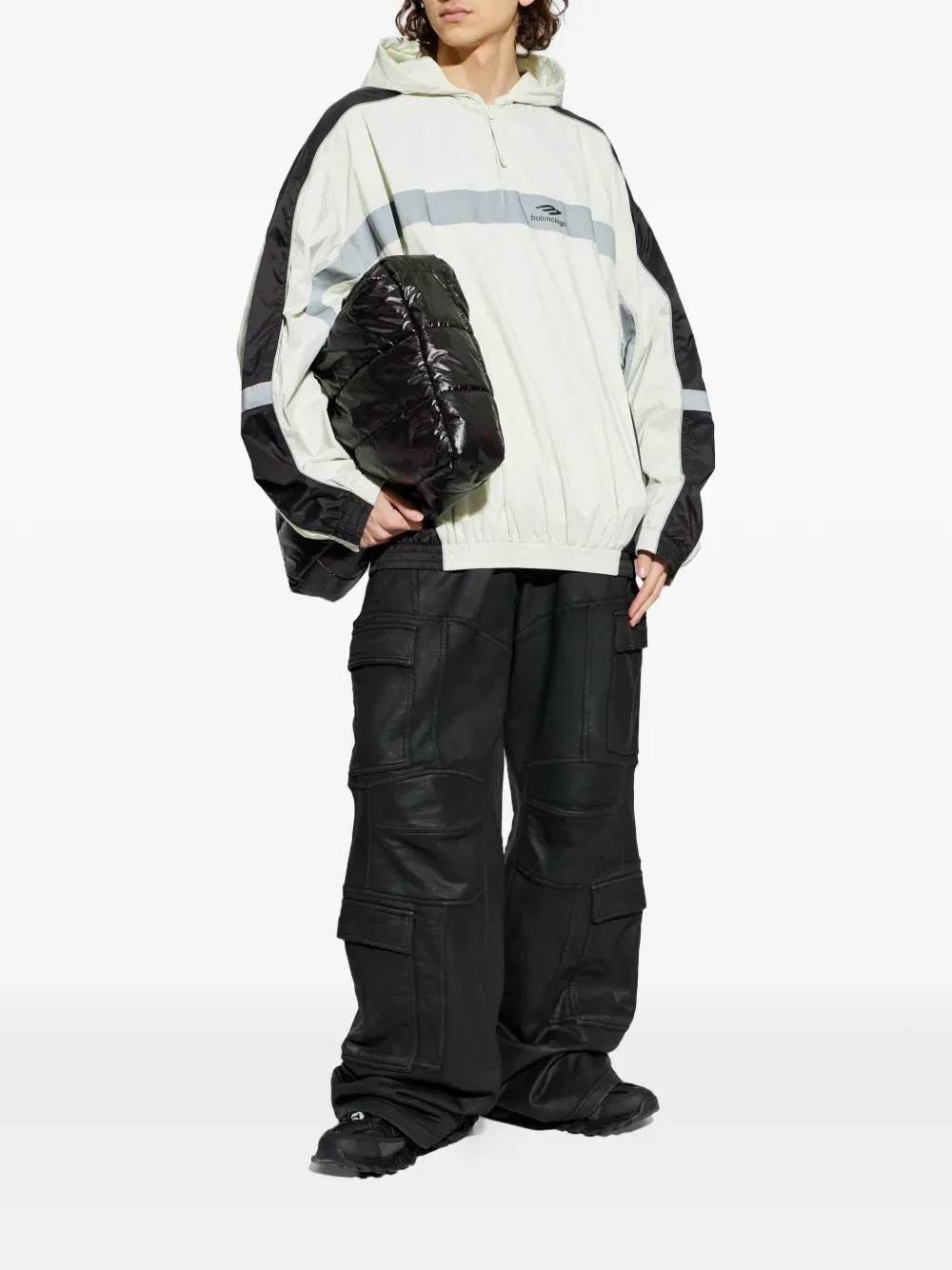 Худи 3B Sports Icon Balenciaga, белый — фото 2