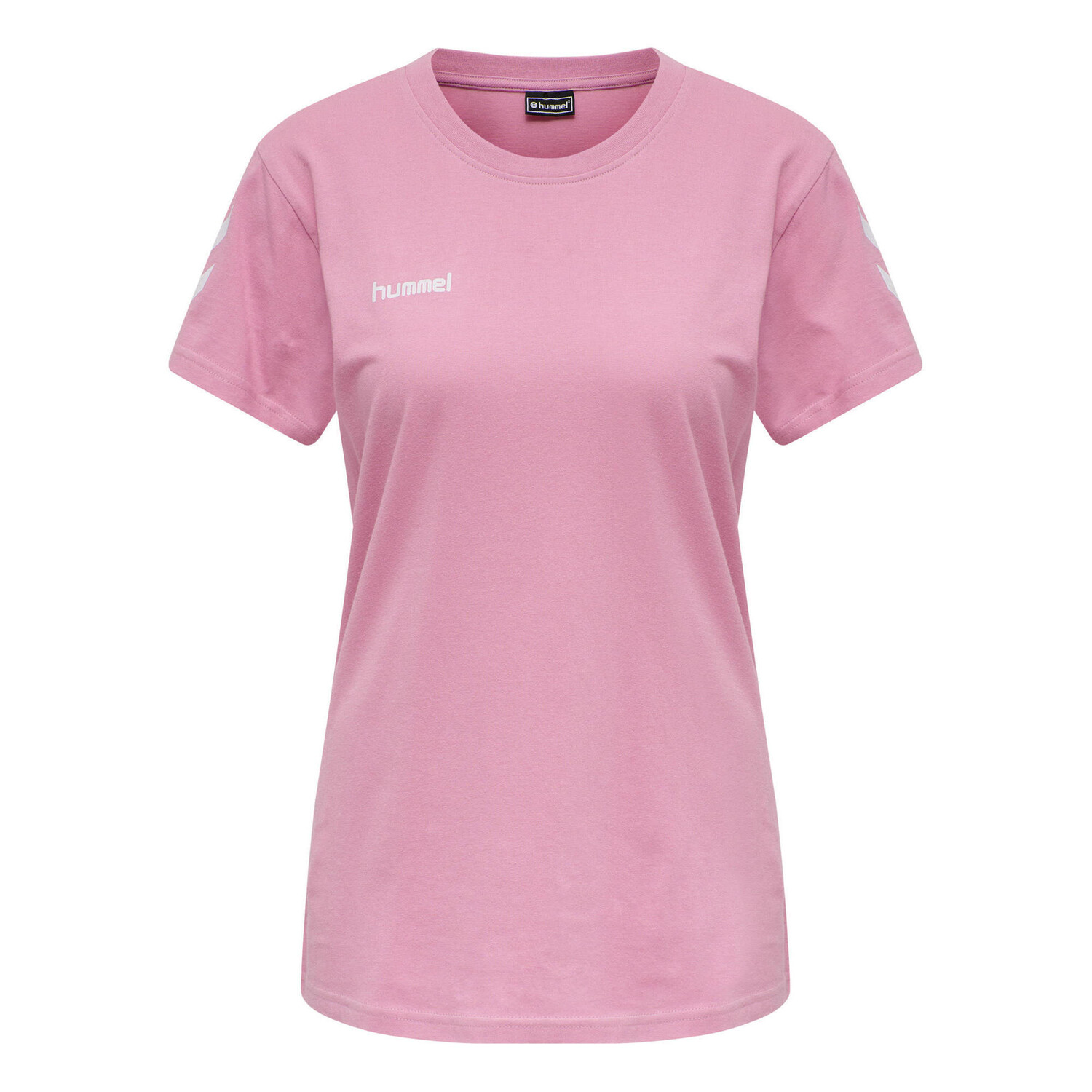 

Женская хлопковая футболка Hmlgo S/S Футболка S/S Ladies HUMMEL