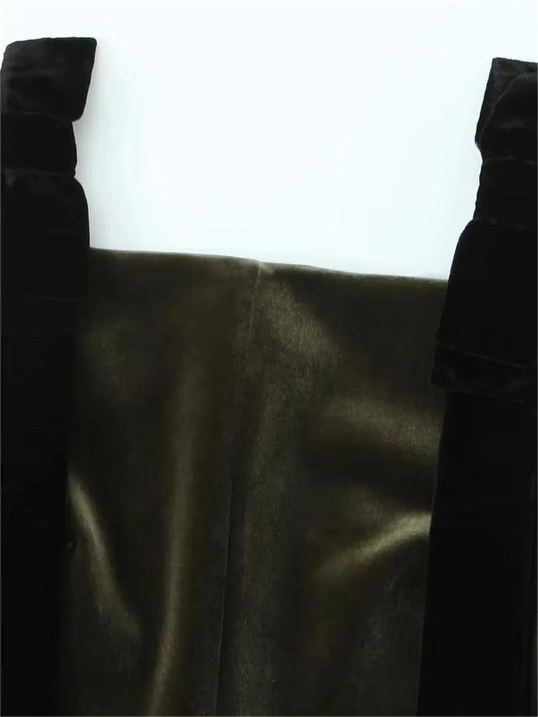 Женское мини-платье A-силуэта с бантом Velvet Slip, Pic Color — фото 3