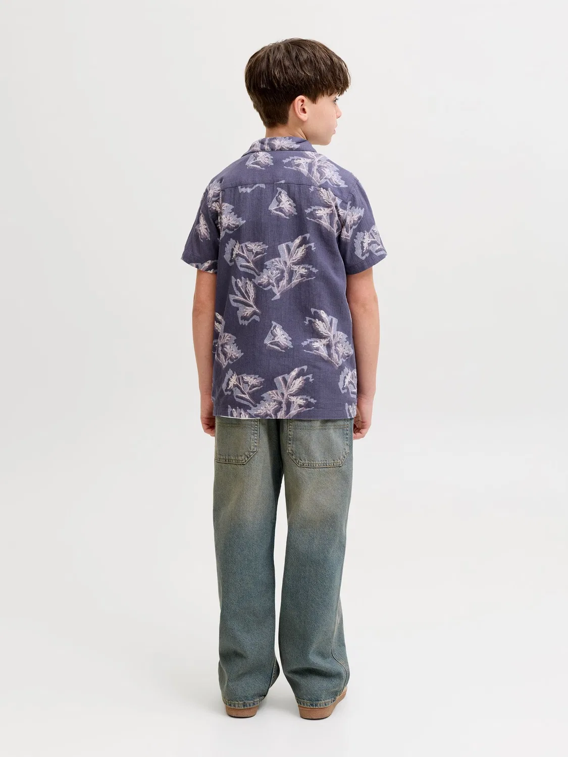 Рубашка Odyssey Gray Jack & Jones Junior, серый — фото 3