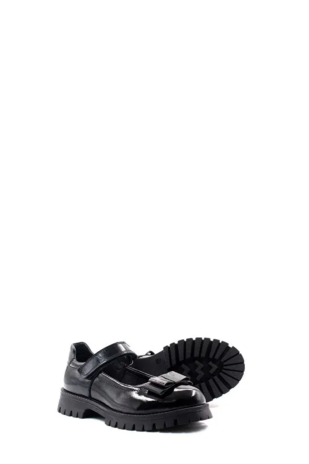 Детские кеды для девочек из натуральной кожи Fast Step, Black Patent Leather — фото 4