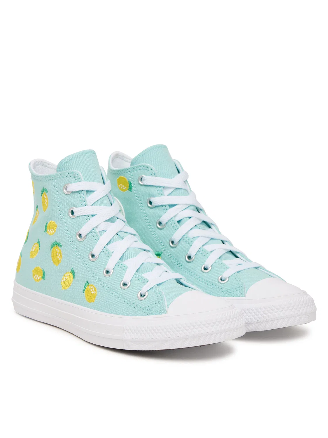 Тканевые кроссовки для девочки Chuck Taylor All Star Citrus Converse, синий — фото 3