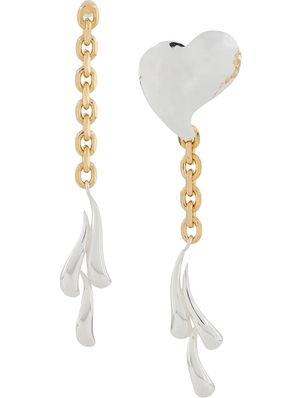

Серебряные серьги Reves de Reves Wouters & Hendrix, золотой