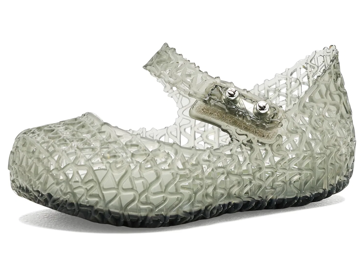 Балетки Campana Papel Baby (для малышей и маленьких детей) Mini Melissa, Glitter Green