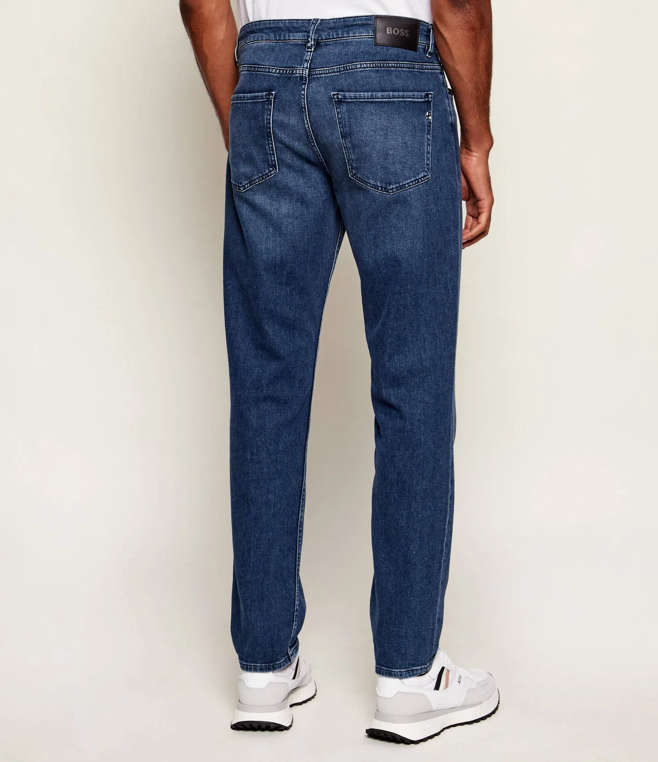 Джинсы Regular Fit Re.Maine Boss, темно-синий — фото 4