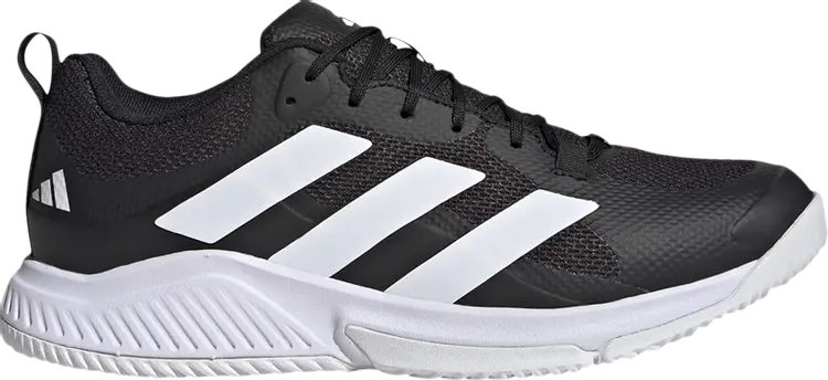 

Кроссовки Adidas Court Team Bounce 2.0 'Black White', черный, Черный;серый, Кроссовки Adidas Court Team Bounce 2.0 'Black White', черный