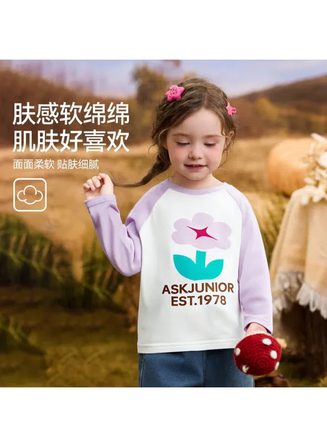 Лонгслив с длинным рукавом для девочки Ask Junior — фото 3