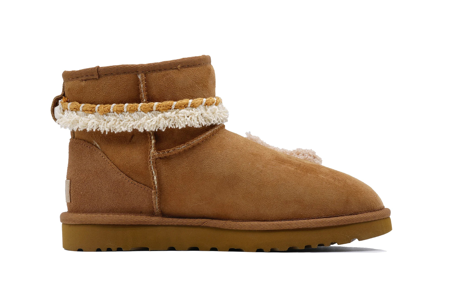 Угги UGG Classic Mini II с бантиком, коричневый — фото 2