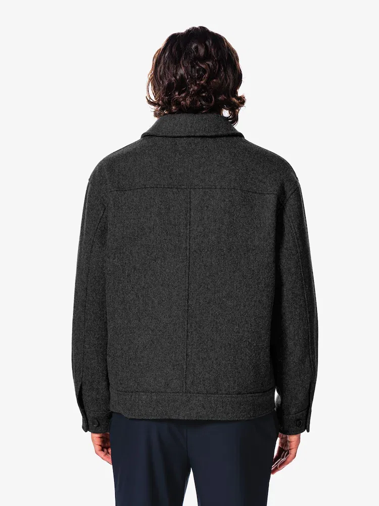 Утепленная куртка из шерсти, модель Drizzler LACOSTE — фото 3