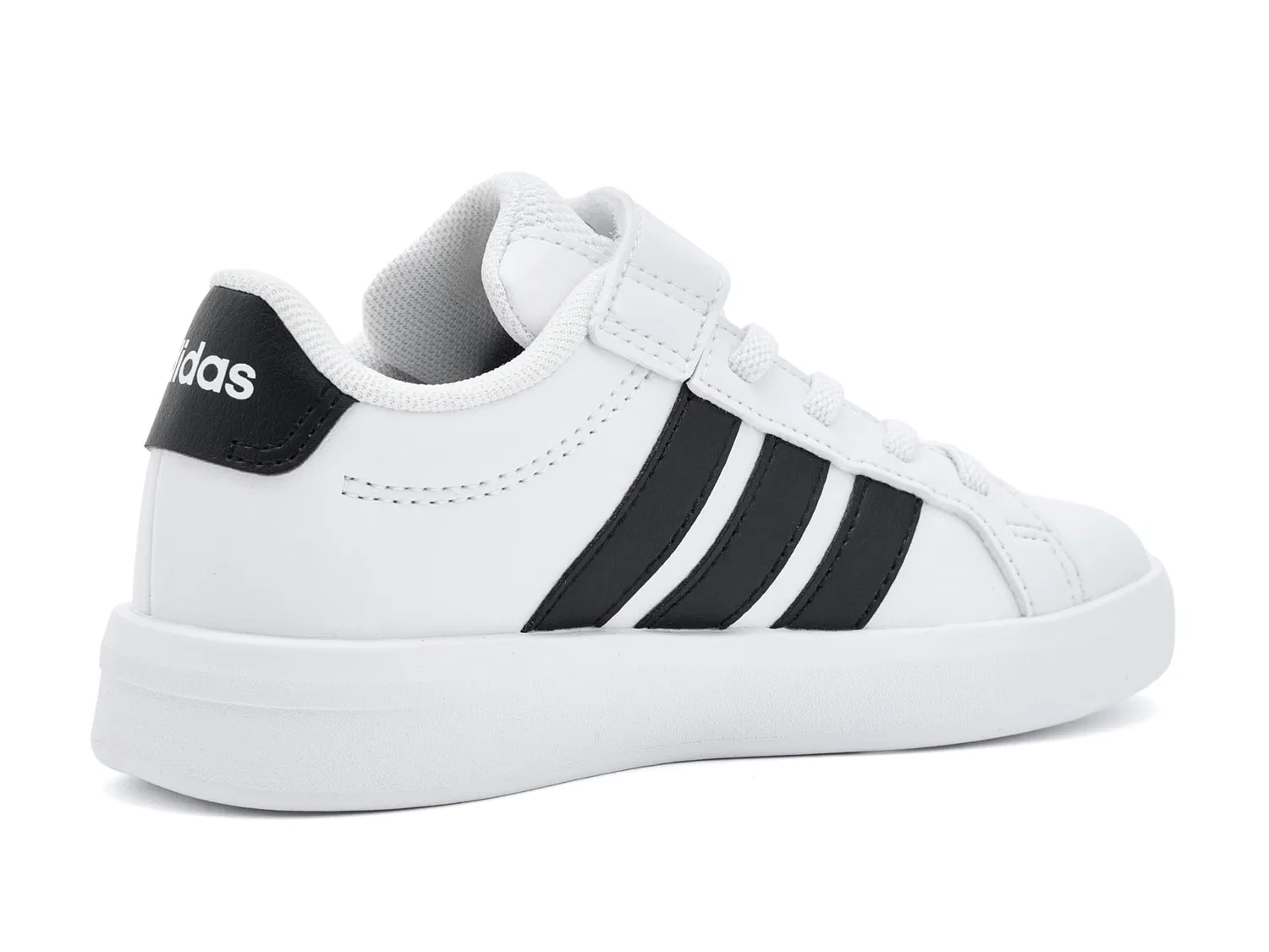 Детские кроссовки Grand Court 3.0 Adidas Kids, White/Black/White — фото 4