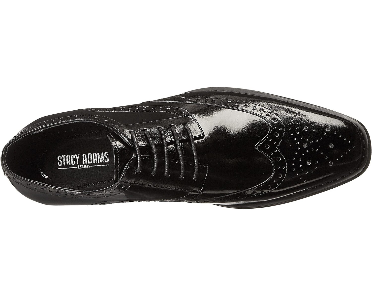 

Оксфорды Tinsley Wingtip Oxford Stacy Adams, черный