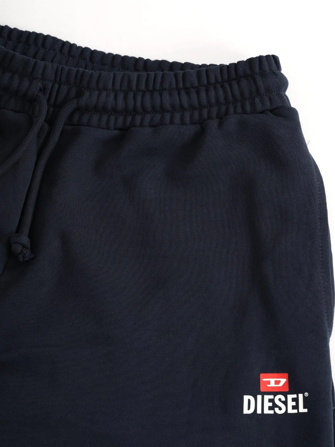 Спортивные шорты Diesel Regular Workout Pants P-CROW SWEAT SHORTS темно-синего цвета — фото 4