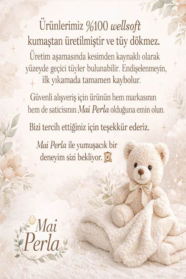 Детский комбинезон с капюшоном с принтом Lamb Plush Jumpsuit Baby Set Mai Perla, Blue — фото 2