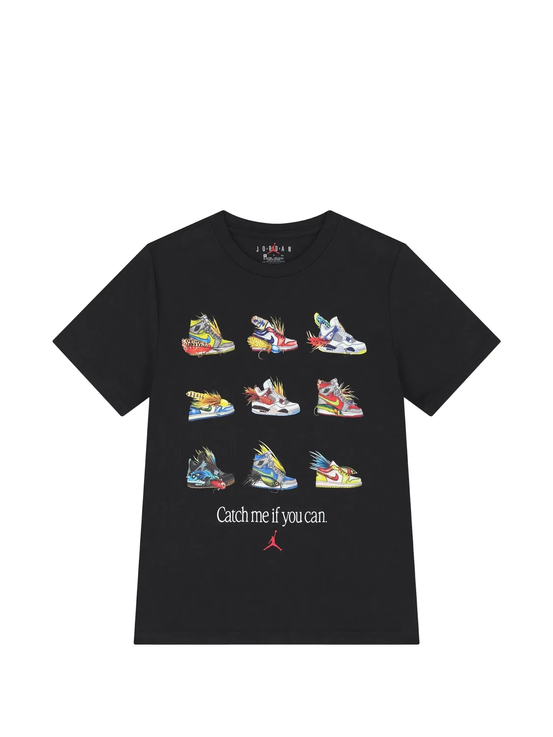 Футболка Fishing Lures с графичным принтом Nike Kids, черный