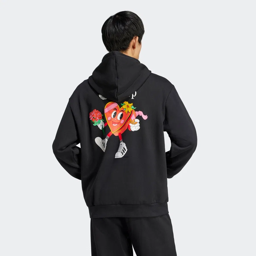 Свитшот с длинным рукавом Originals adidas, Черный — фото 3