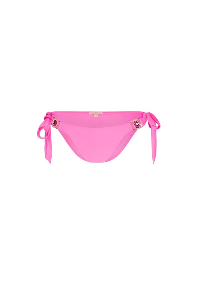 

Плавки бикини Amour со стильной отделкой камнями Moda Minx, розовый