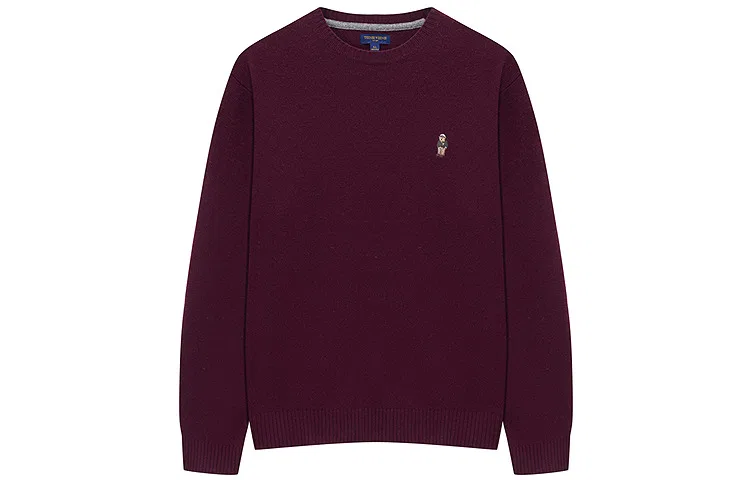 Детский свитер с принтом Evergreen Preppy Style Teenie Weenie Men, Burgundy