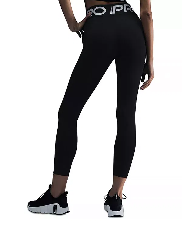 Женские брюки для фитнеса Sculpt High Rise 7/8 Pocket Tights Nike, черный — фото 2