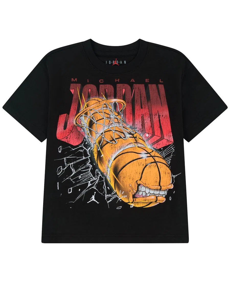 Футболка с принтом Monster Ball Jordan, Black