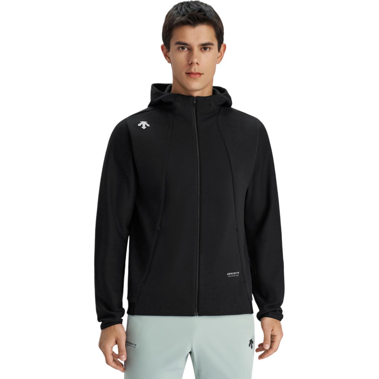 

DESCENTE Куртка для бега мужская, BK-BLACK