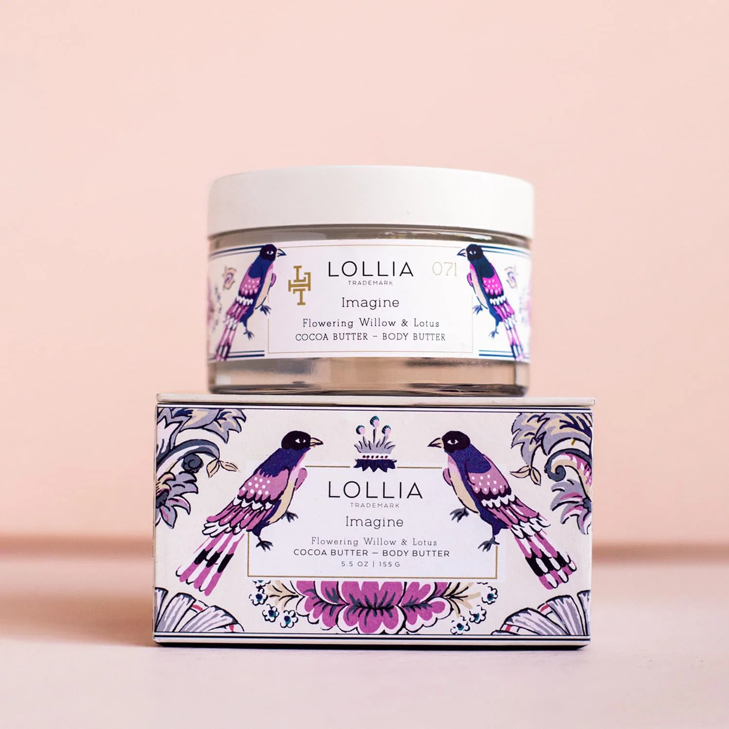 Лосьон для тела LOLLIA Imagine, Shea Butter & Cocoa Butter, 155 г, Aloe Vera — фото 2