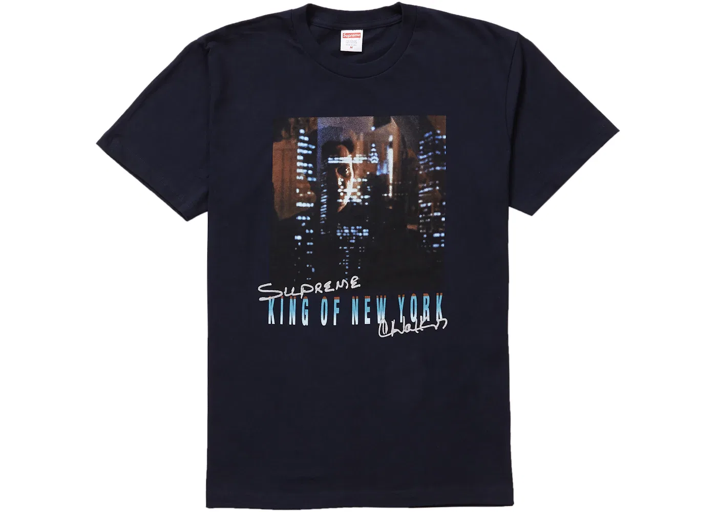 Мужская футболка с принтом King of New York Supreme, Navy