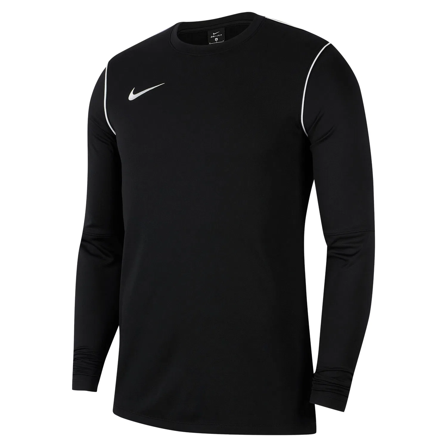 Детский тренировочный топ Dri-FIT Park 20 Crew Top R Nike, Schwarz Weiss