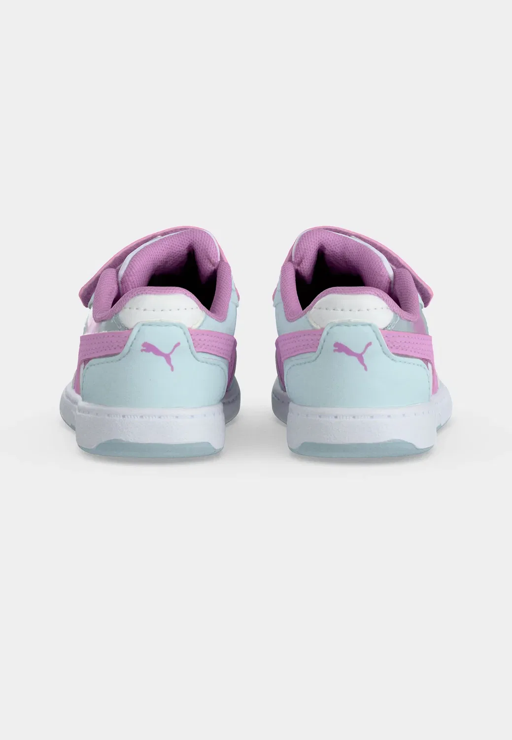 Rebound slam faded glow унисекс - кроссовки Puma, Aqua Glow/Mauve Glow/White — фото 4