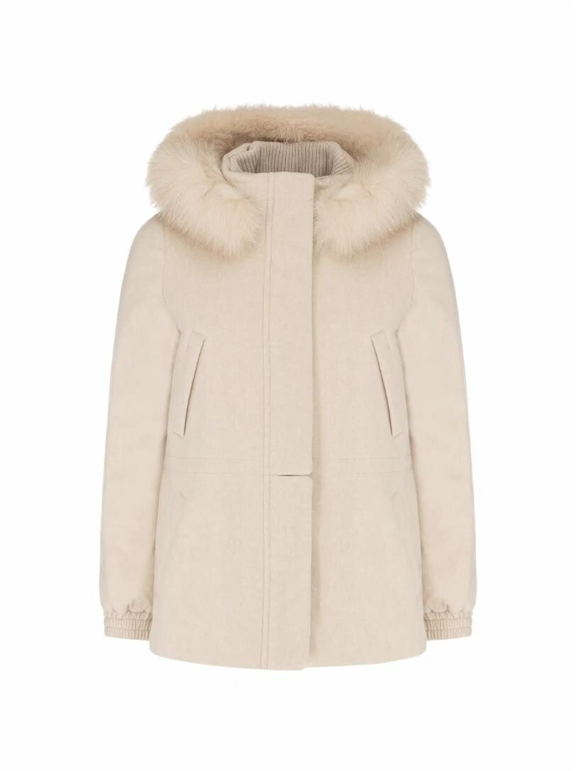 

Кашемировая парка Icery Loro Piana, Серый, Кашемировая парка Icery Loro Piana