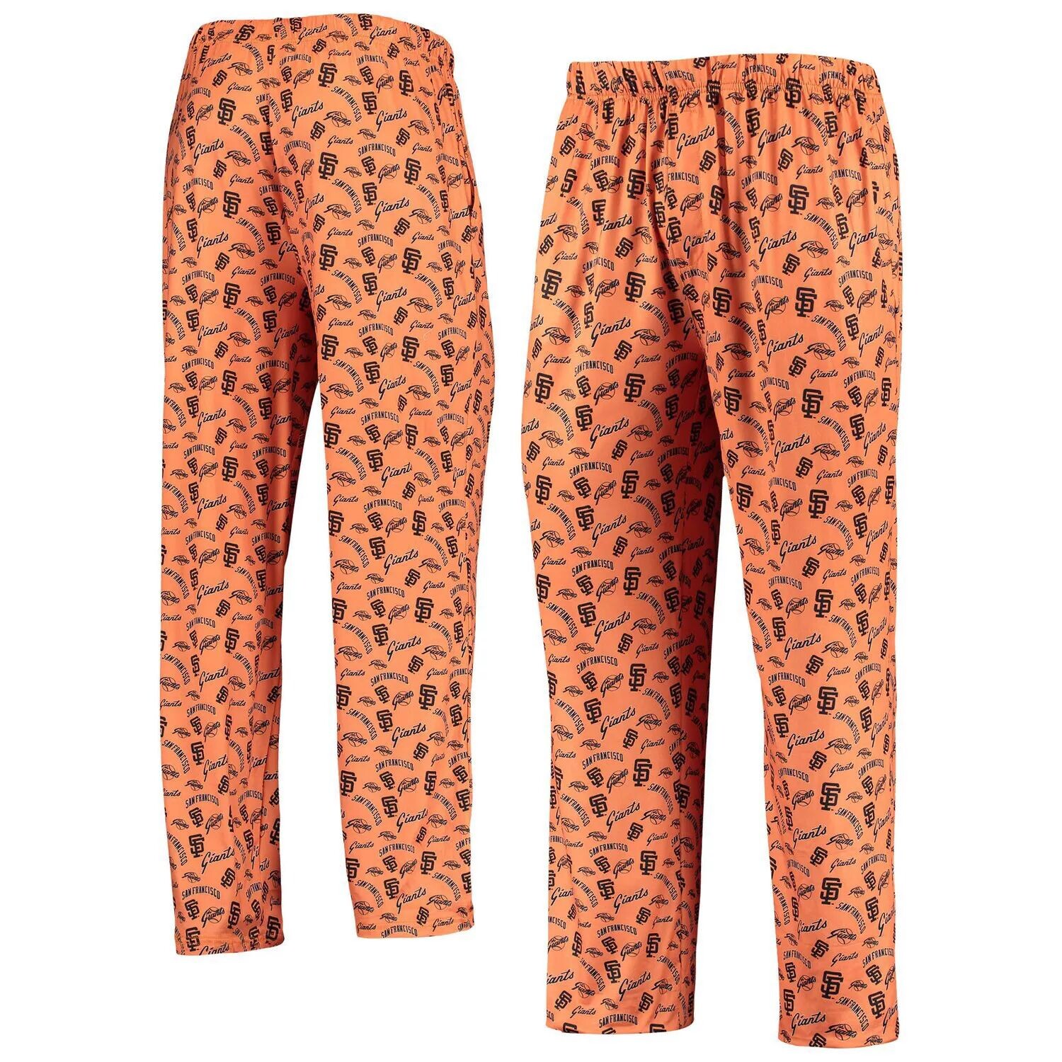 

Мужские пижамные штаны с повторами FOCO Orange San Francisco Giants Cooperstown Collection