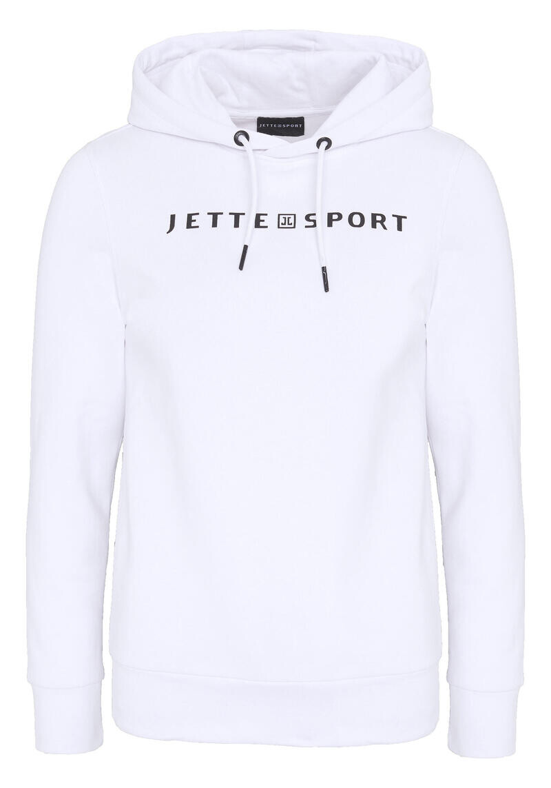 

Толстовка с капюшоном и логотипом JETTE SPORT, цвет weiss